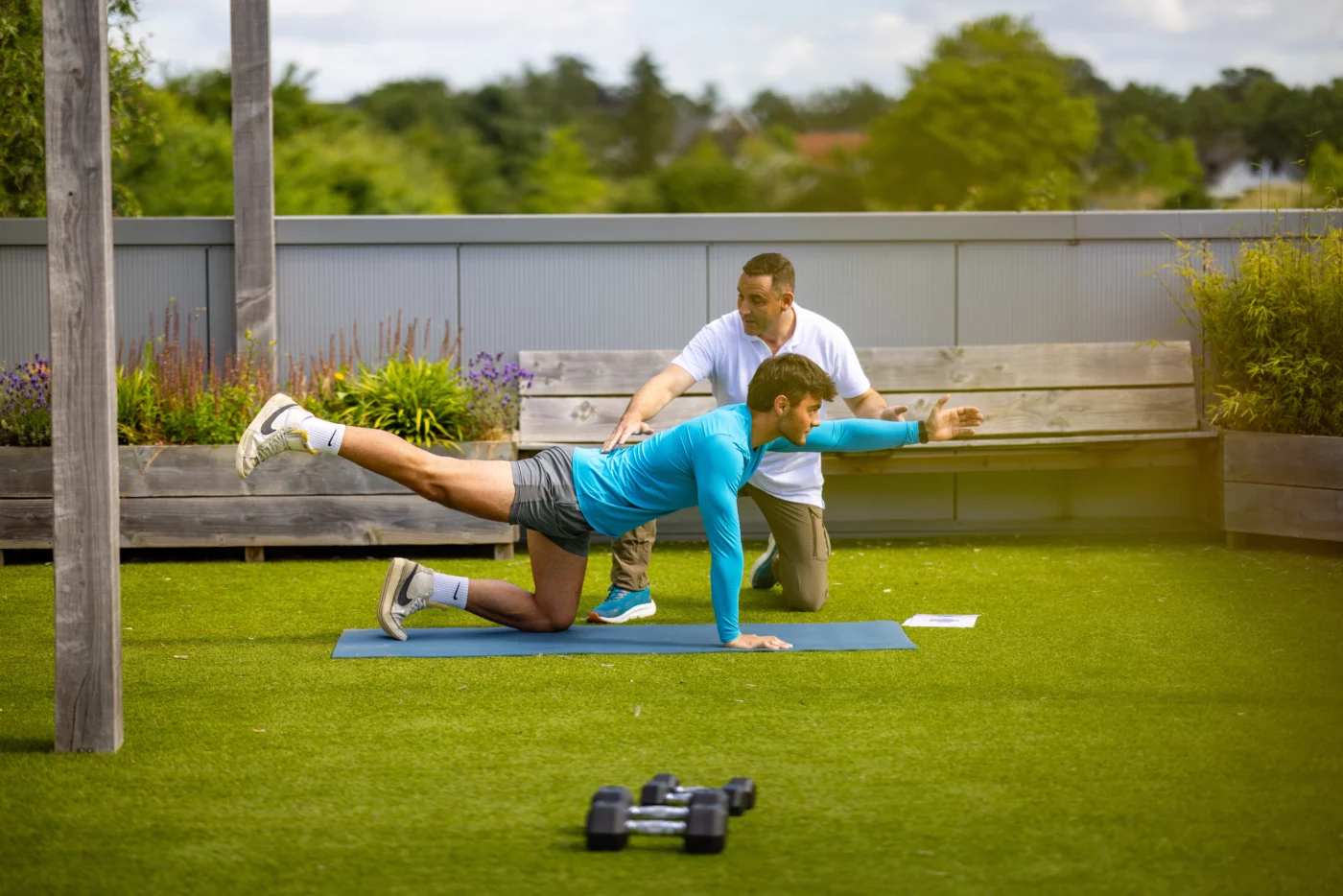 Stephan Hoffman, Operations Manager en fitnesstrainer bij Atlas Gezondheid